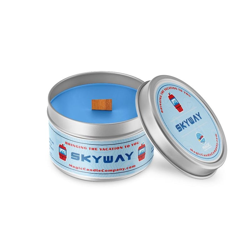 Skyway-Inspired Candle