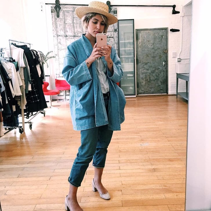 How To Take A Mirror Selfie Like An Influencer Popsugar Fashion