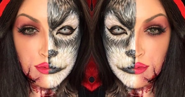 Split-Face Halloween Makeup Ideas | Natalie Costello | PS Beauty