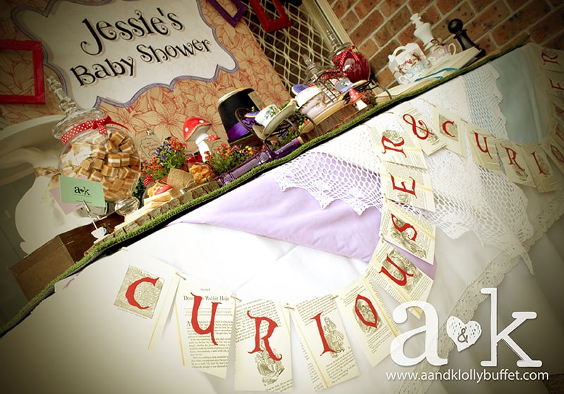 Alice In Wonderland Mad Hatter Baby Shower Popsugar Family