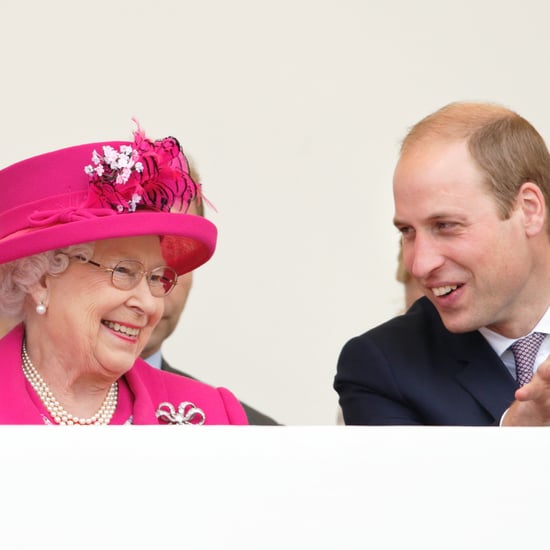 Queen Elizabeth II and Prince William Pictures