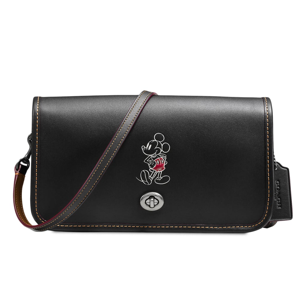 Mickey Mouse Penny Leather Crossbody Bag by Coach ($280)