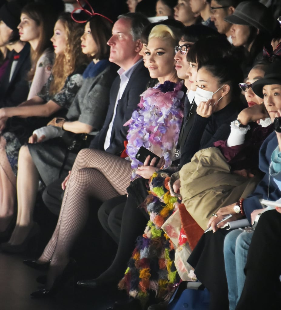 Gwen Stefani at Mercedes-Benz Fashion Week in Tokyo 2016