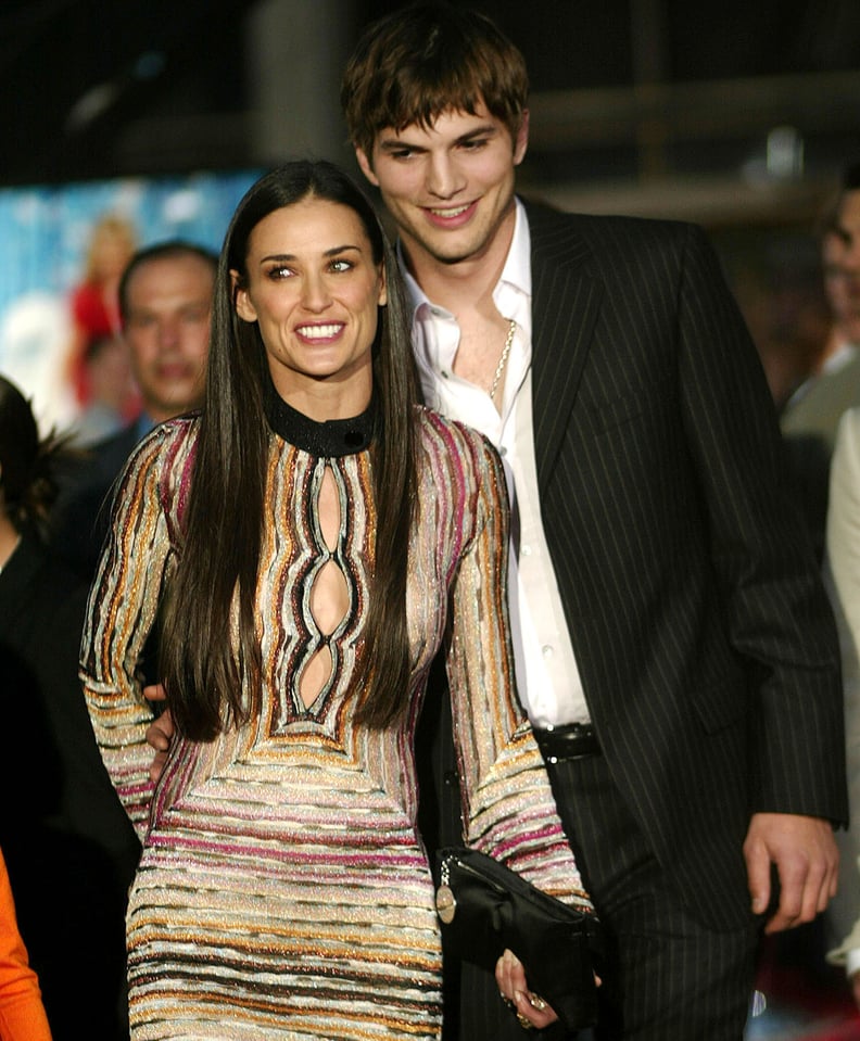 Demi Moore and Ashton Kutcher in 2003