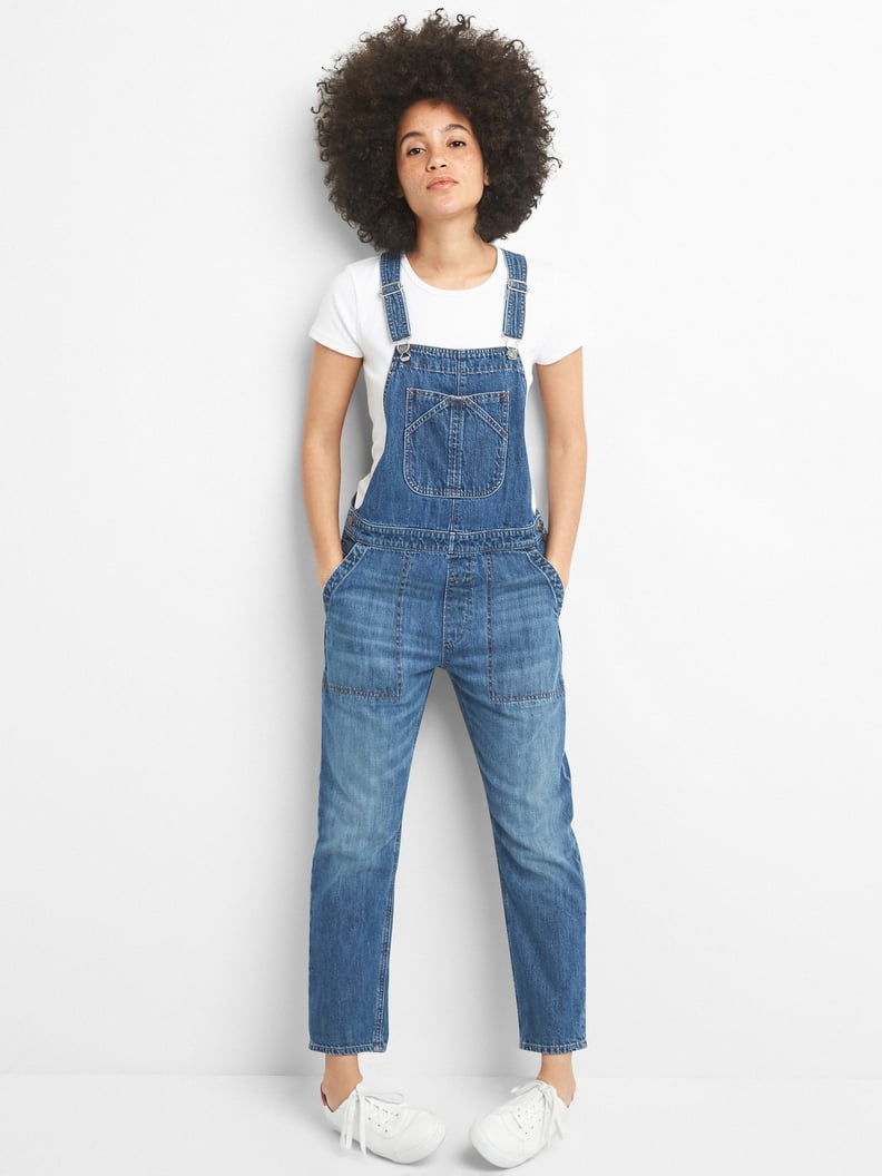 Gap Relaxed Denim Overalls