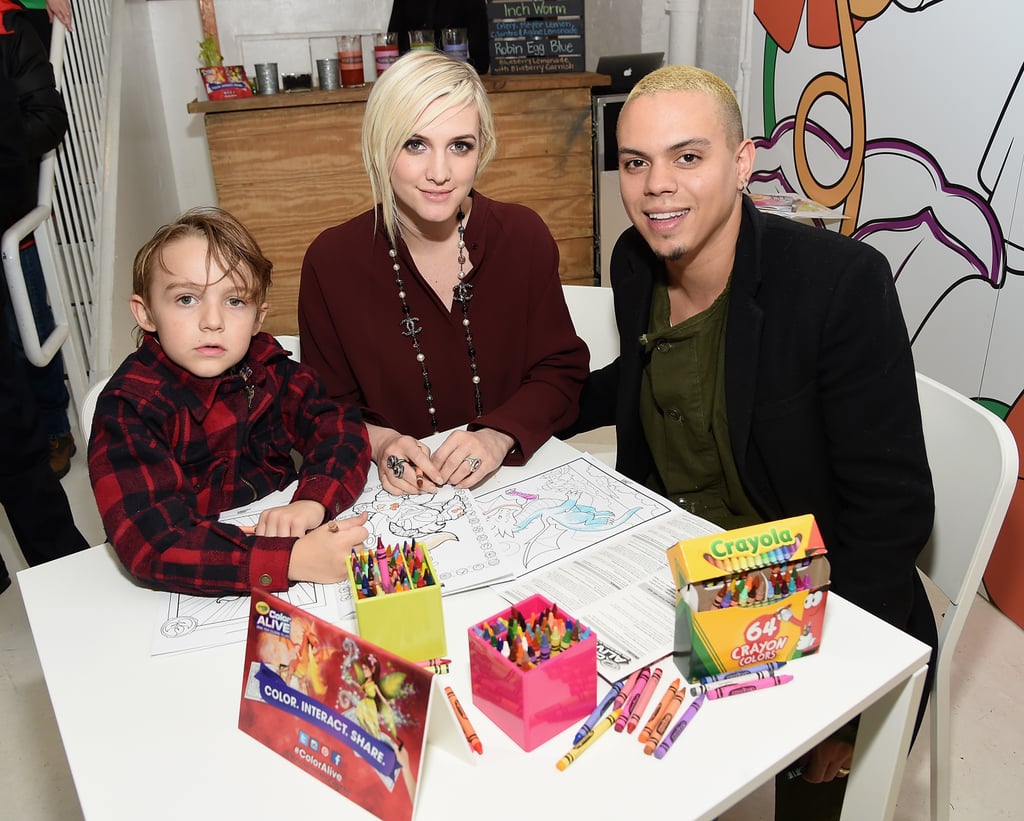 Ashlee Simpson and Evan Ross Family Photos