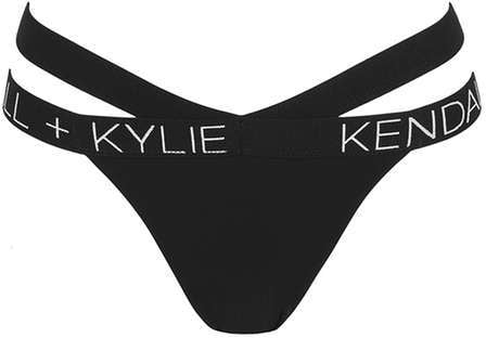 Kendall + kylie at topshop Kendall + kylie at topshop Tape detailed bikini pant