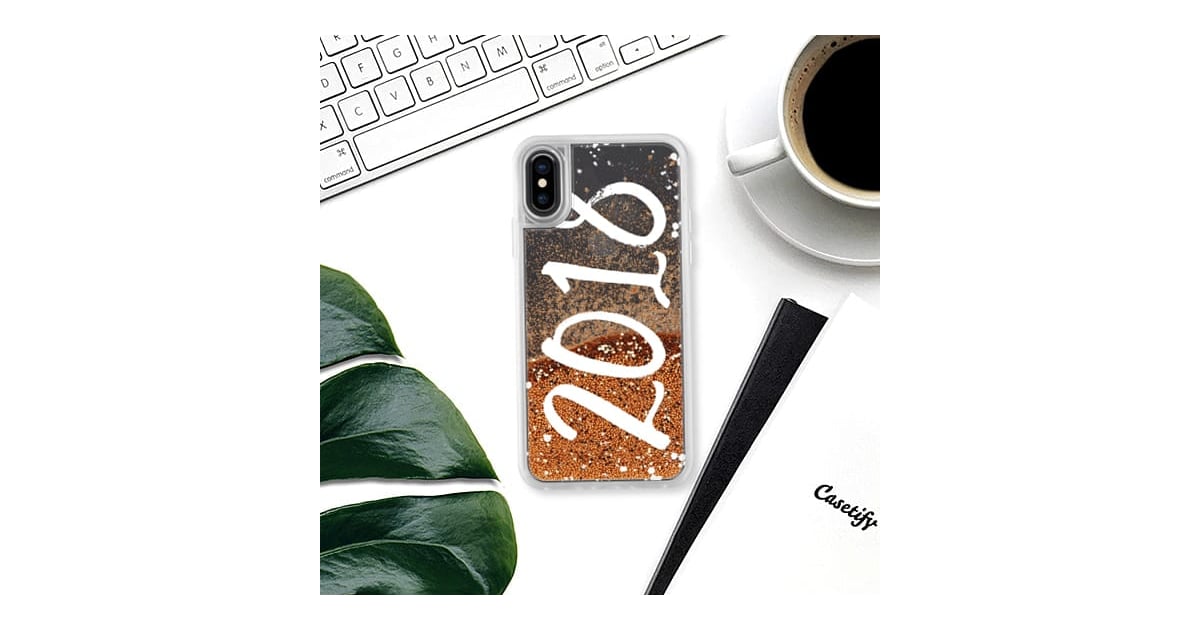 Casetify Modern 2018 Liquid Glitter Case Best iPhone X Phone Cases
