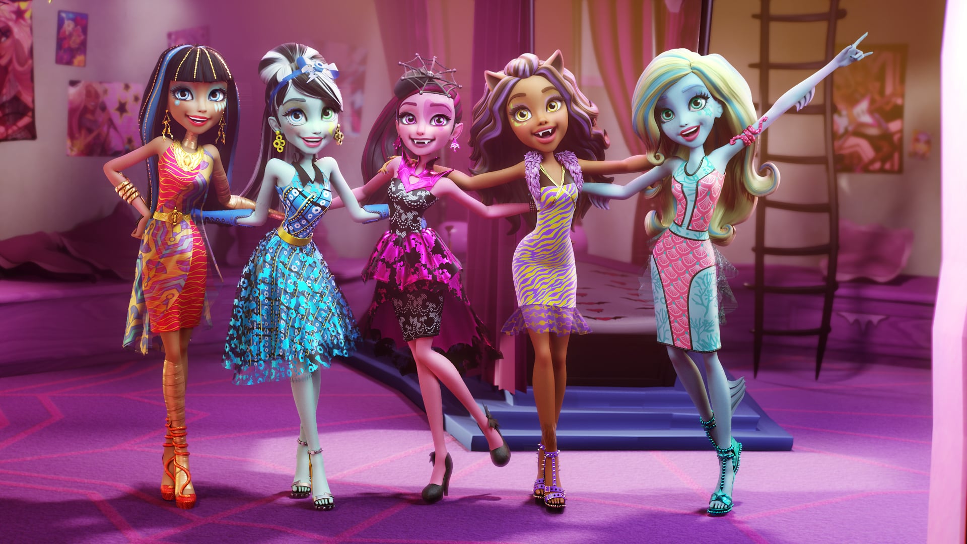 Monster High Animated Series Live Action Movie Nickelodeon POPSUGAR 