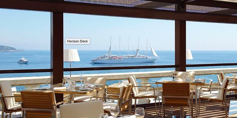 Enjoy gorgeous views for lunch