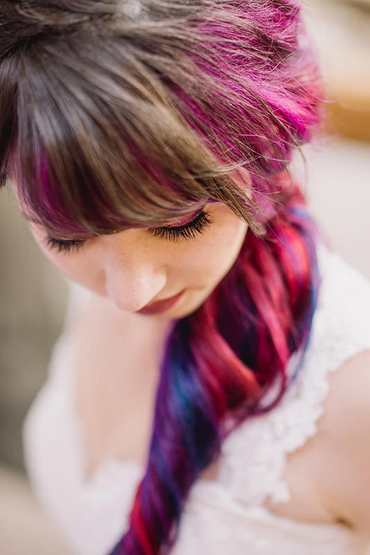 Rainbow Hair Bride | 2016