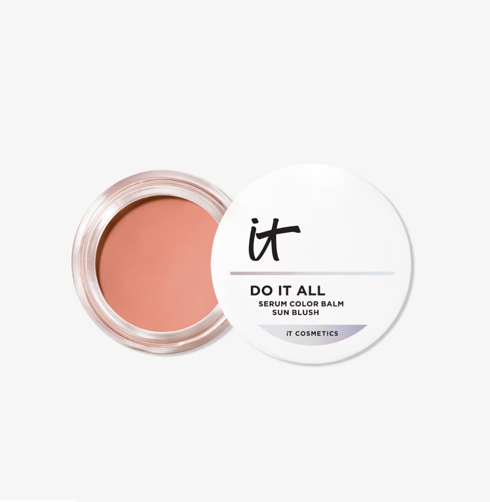 IT Cosmetics Do It All Serum Color Balm Sun Cream Blush & Bronzer ($17, originally $34) On the hunt for a new blush and bronzer? Your answer lies in this hybrid serum balm from IT Cosmetics. It comes in various shades of pink and brown, perfect for any and all of your spring makeup needs.