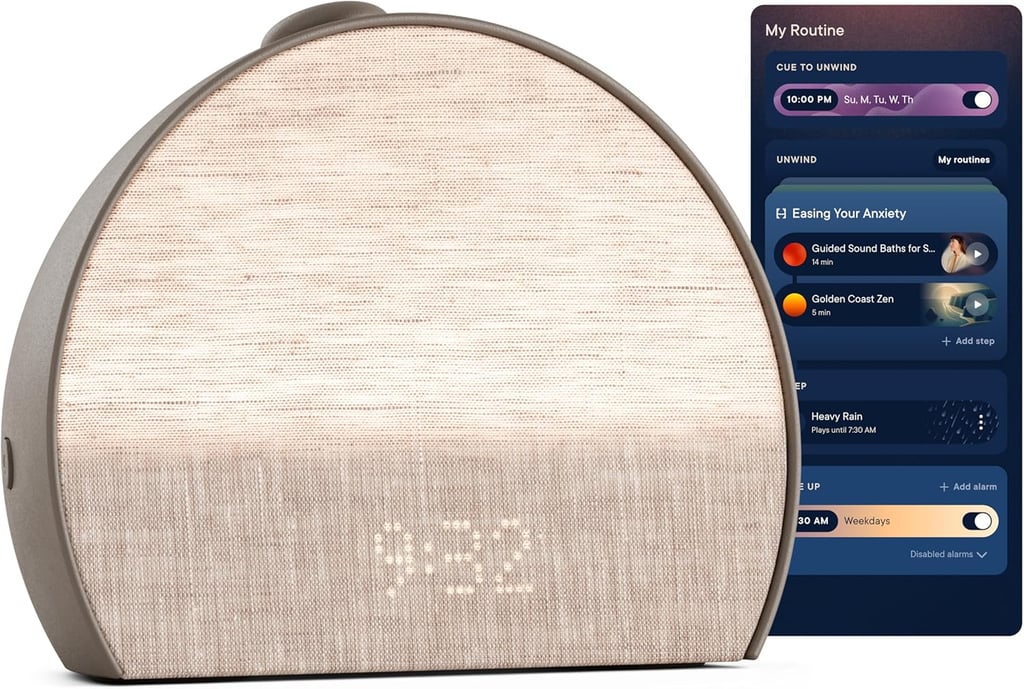 Hatch Restore 3 Sunrise Alarm Clock ($134, originally $170)
I promise this viral Hatch alarm clock is worth the hype. It wakes me up with soothing sounds and a sunrise-inspired glow for the most peaceful start to my day — definitely invest while it's still heavily discounted.