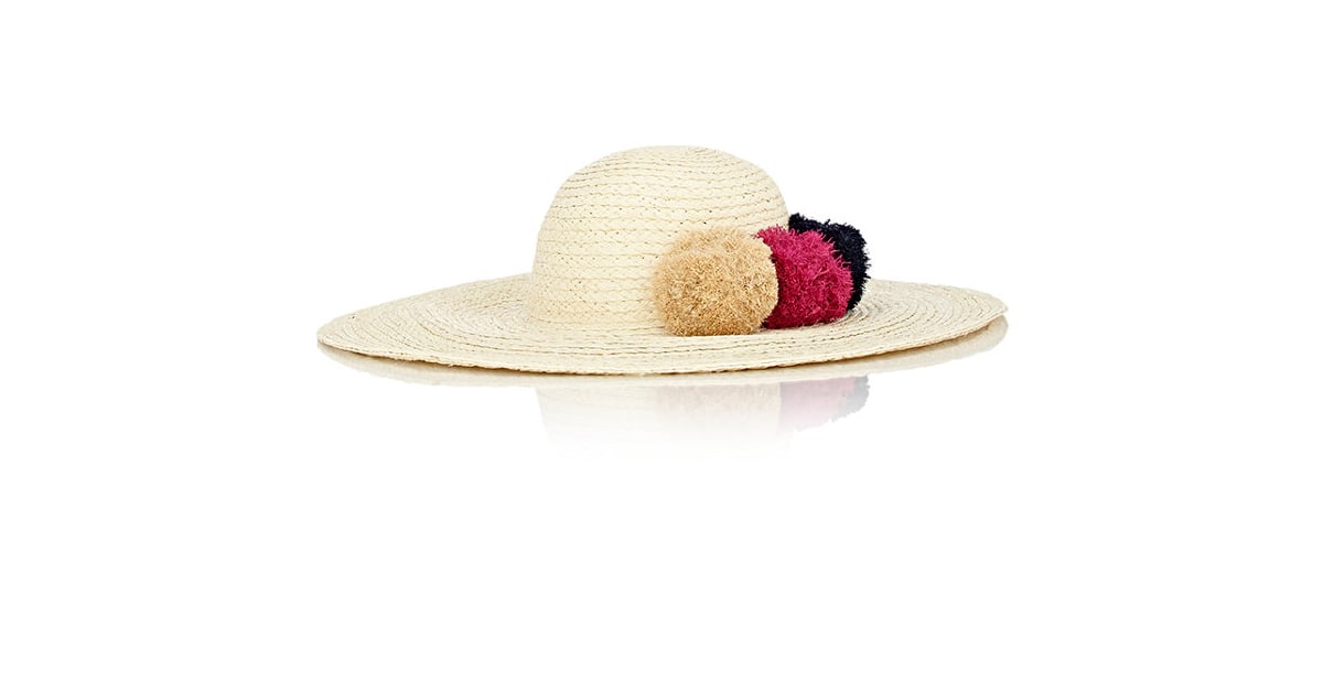 Barneys New York Women S Pom Pom Embellished Sun Hat Multi 135 54 Pom Pom Pieces To Get Playful With This Spring Popsugar Fashion Photo 23