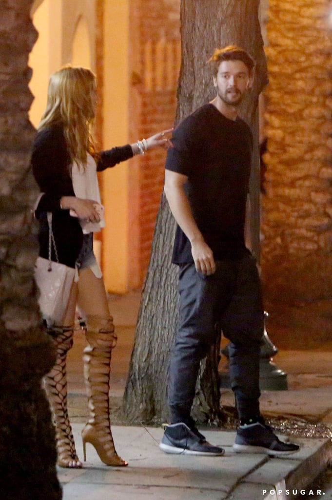 Patrick Schwarzenegger and Bella Thorne Having Dinner in LA