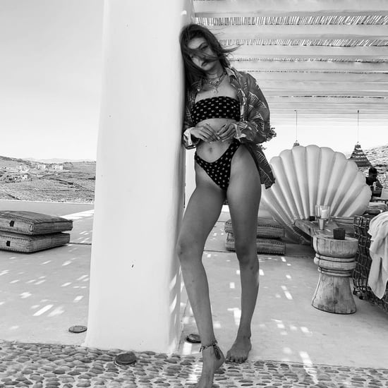 Gigi Hadid Wears Polka-Dot Bikini