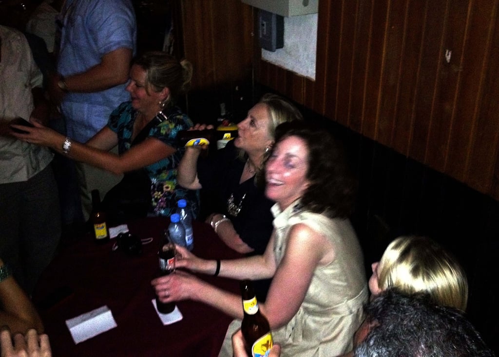 Former Secretary of State Hillary Clinton relaxed at Cafe Havana in Cartagena, Colombia, during a 2012 visit.