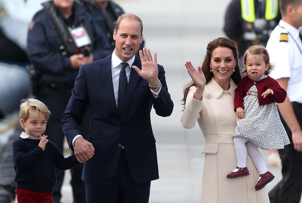 The British Royal Family Leaving Canada Pictures 2016