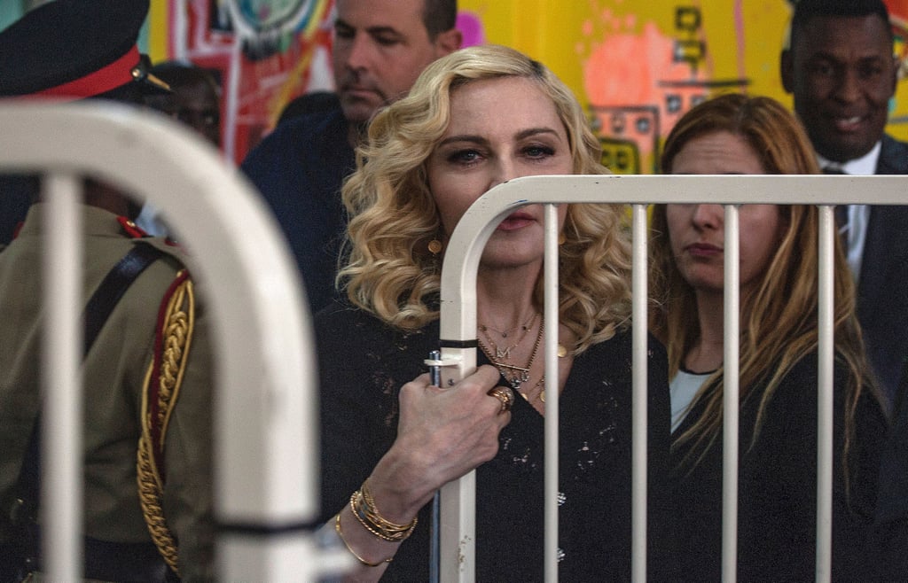 Madonna With Her Kids Opening Hospital in Malawi July 2017