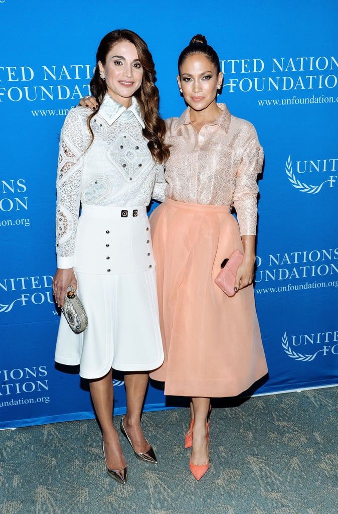 Queen Rania of Jordan Visits New York City