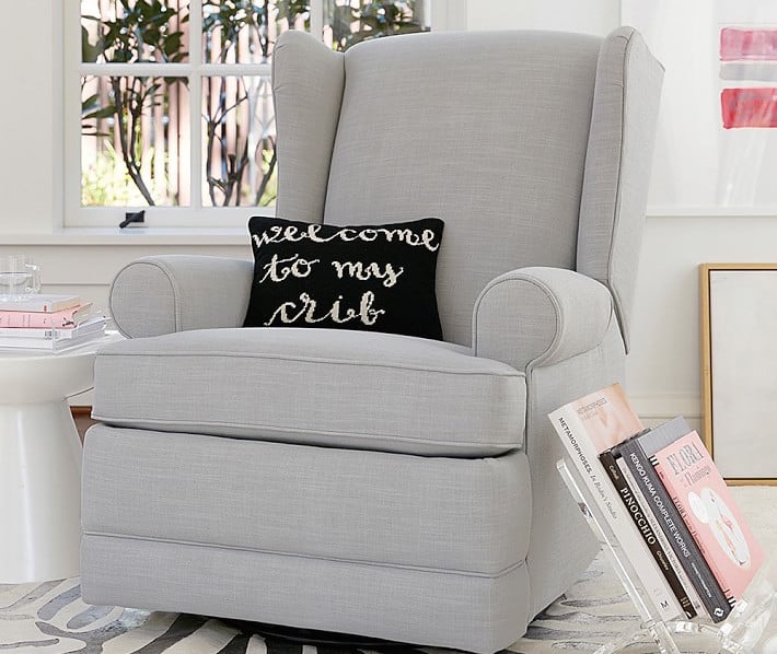 wingback rocker recliner