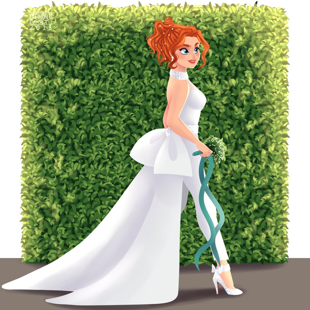 Merida as a Bride