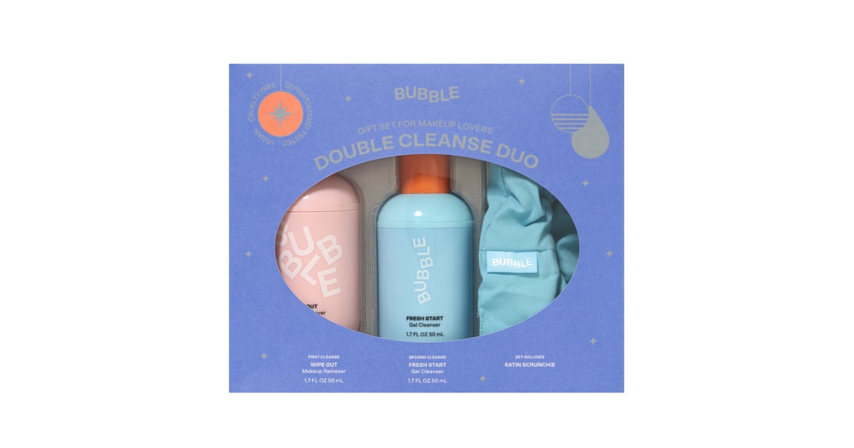 Bubble Skincare Double Cleanse Duo Holiday Gift Set, For All Skin Types