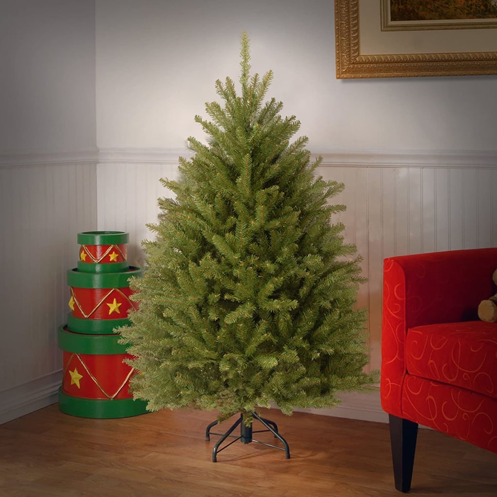 National Tree Company Artificial Christmas Tree Dunhill Fir  Cheap Christmas Trees  POPSUGAR 