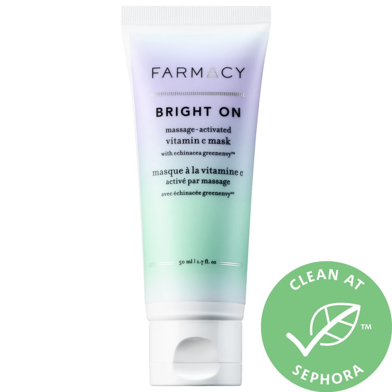 Farmacy Bright On Massage-Activated Vitamin C Mask with Echinacea GreenEnvy