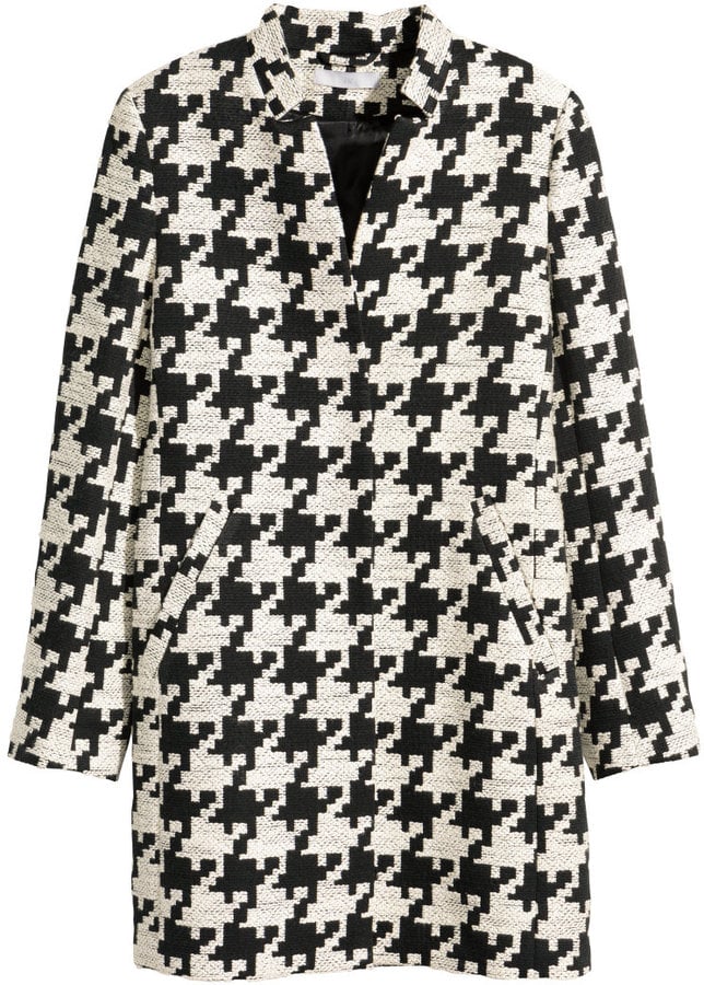 H&M Houndstooth Coat ($99)