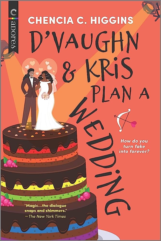 “D 'Vaughn &克丽丝计划一个婚礼”Chencia c·希金斯”width=
