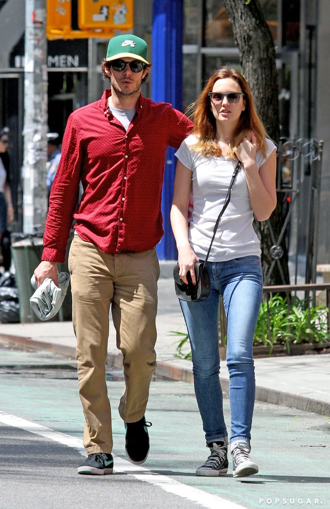 Leighton Meester and Adam Brody Take a Stroll in NYC