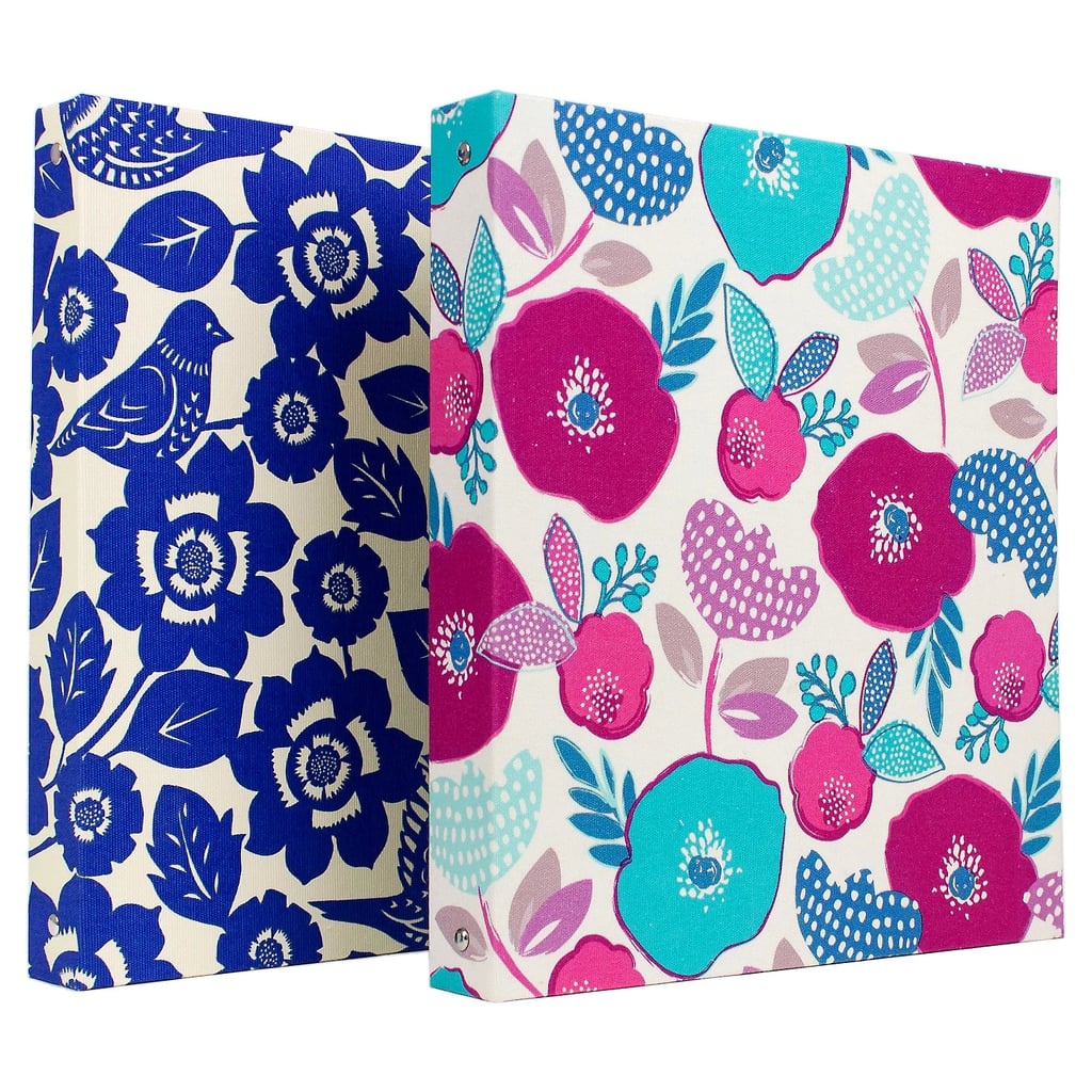 Floral 3-Ring Binder