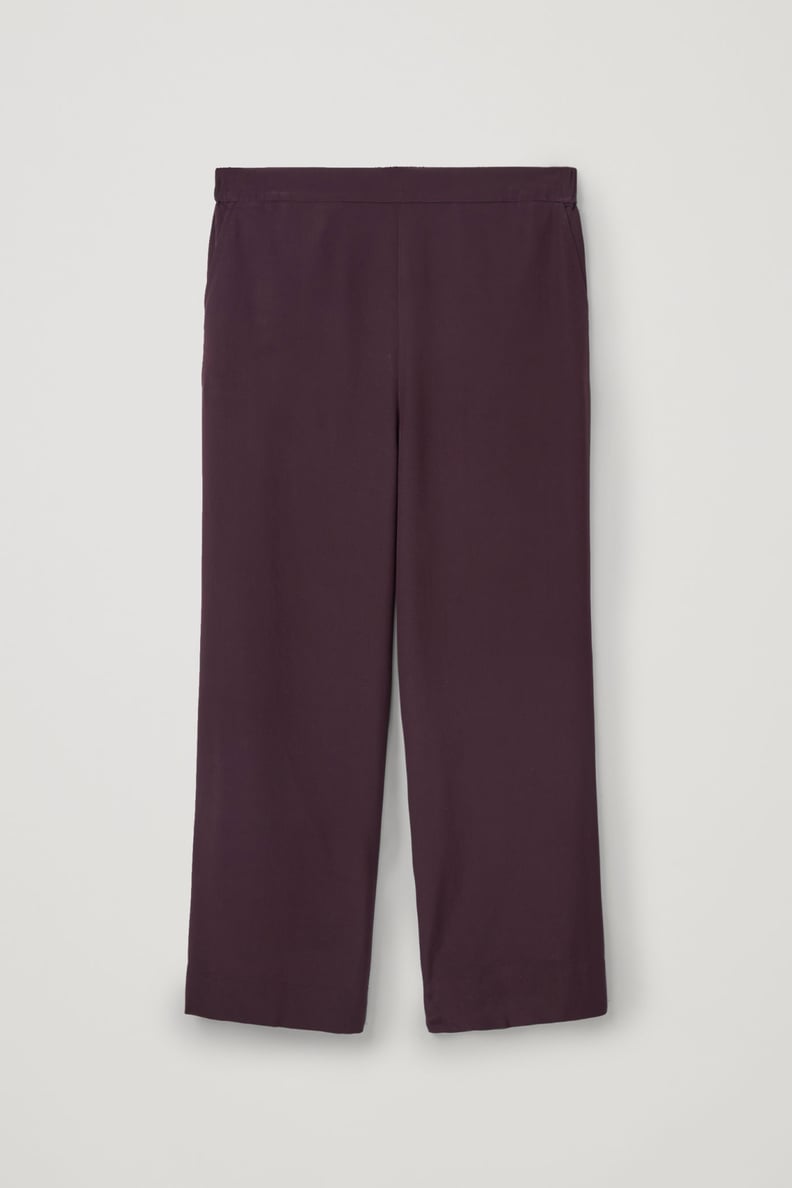 COS Relaxed Silk Trousers