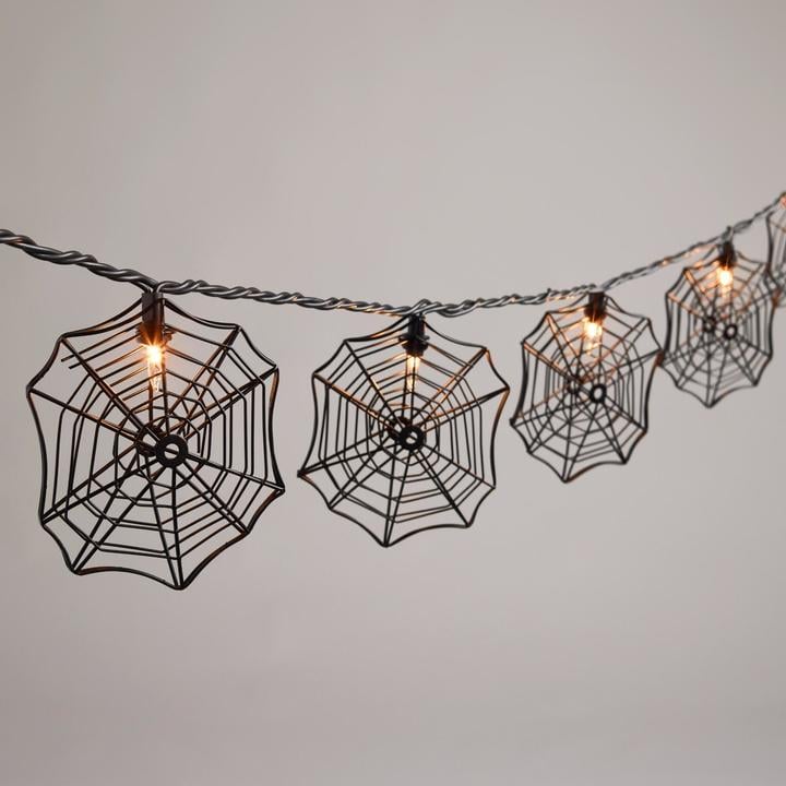 Spider Web 10 Bulb String Lights ($24.99)