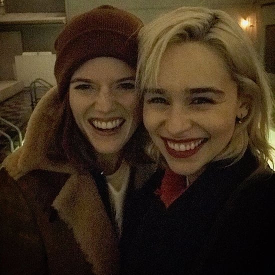 Emilia Clarke and Rose Leslie Instagram Photo February 2018