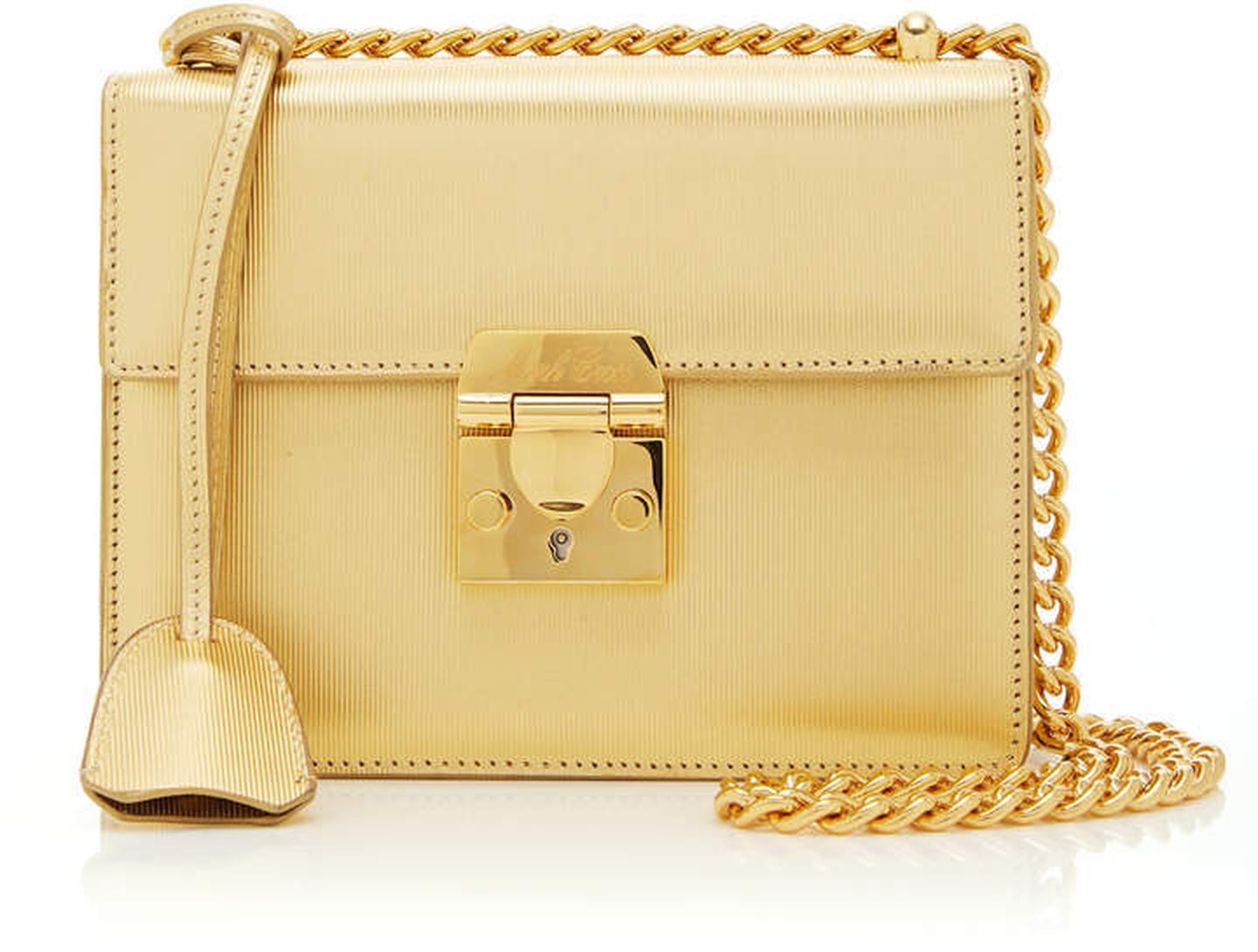 Queen Elizabeth's Gold Launer Handbag | PS Fashion