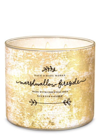 Bath & Body Works Marshmallow Fireside 3-Wick Candle