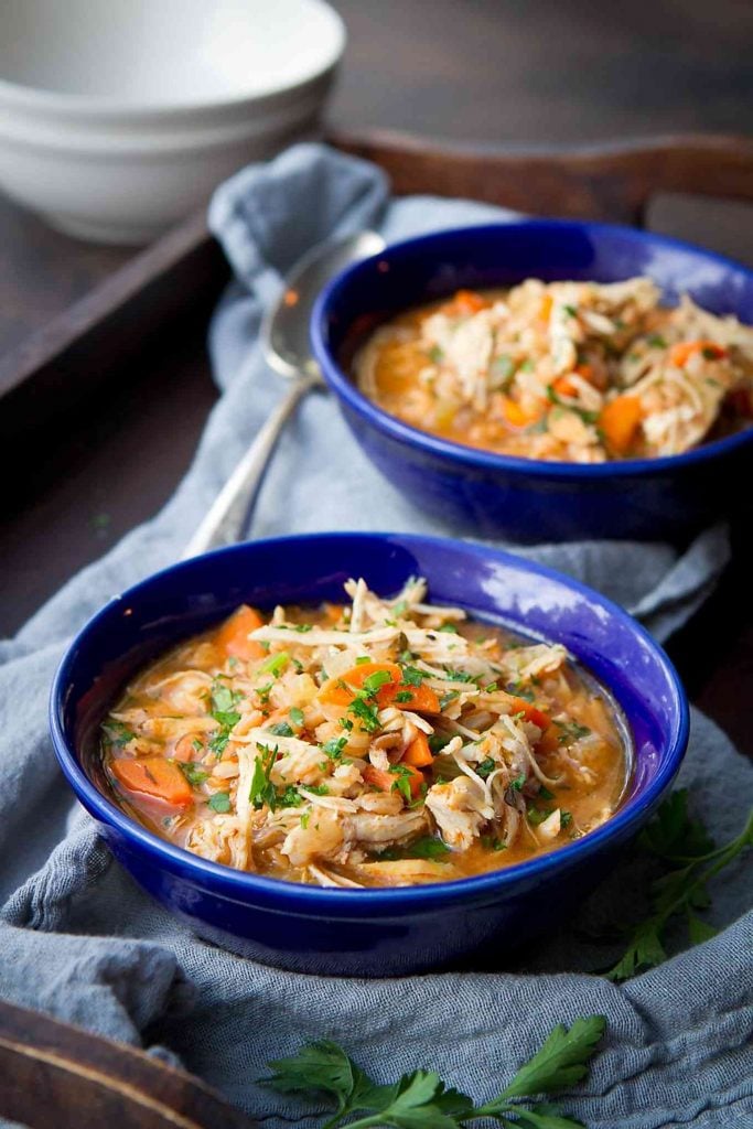 Chicken Stew With Farro