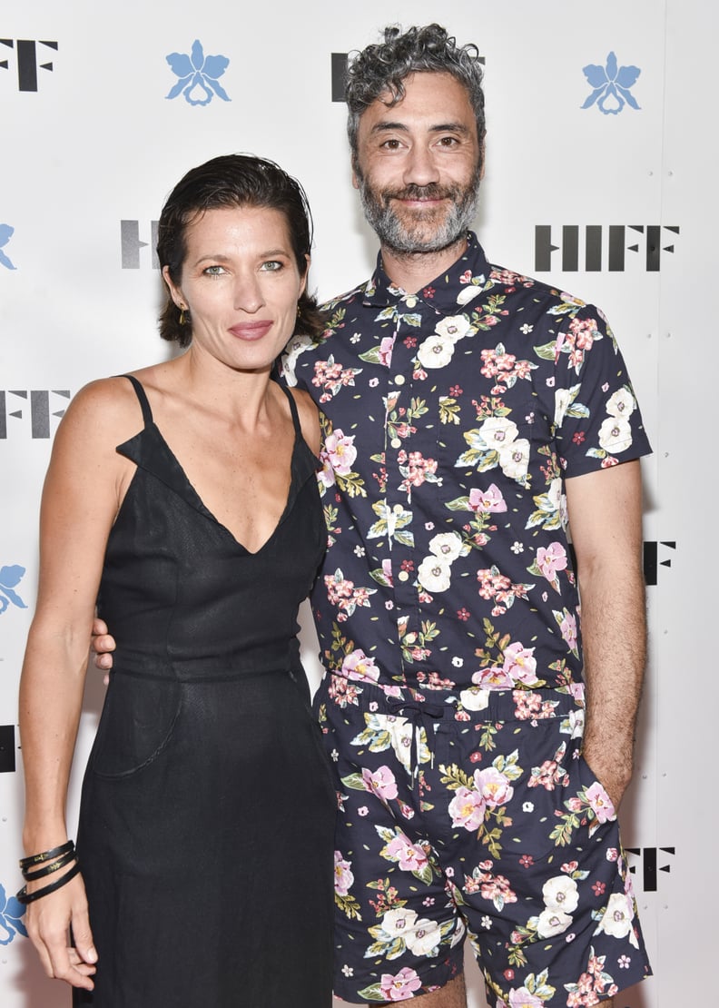 Taika Waititi and Chelsea Winstanley