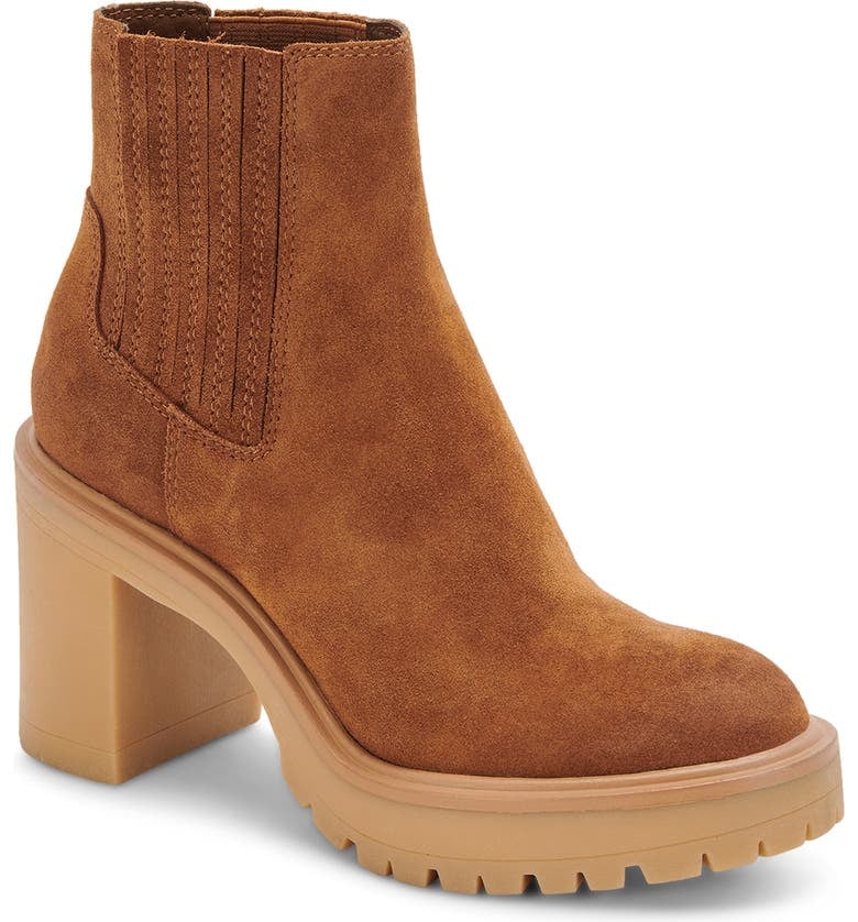 Chunky and On-Trend: Dolce Vita Caster H2O Waterproof Block Heel Bootie