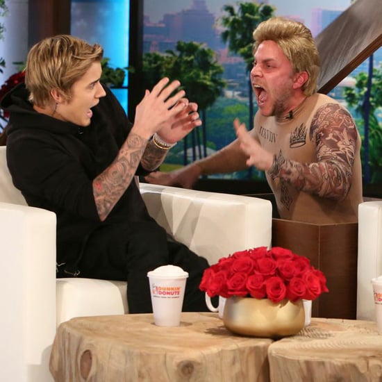 Ellen DeGeneres Scares Justin Bieber | Video