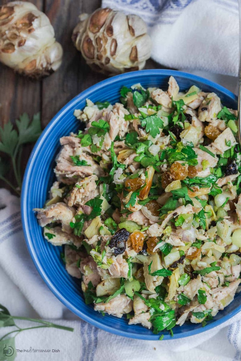 Healthy, Mediterranean-Style Chicken Salad