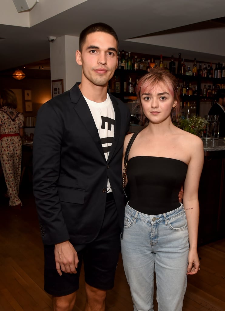 Maisie Williams and Reuben Selby Cute Pictures