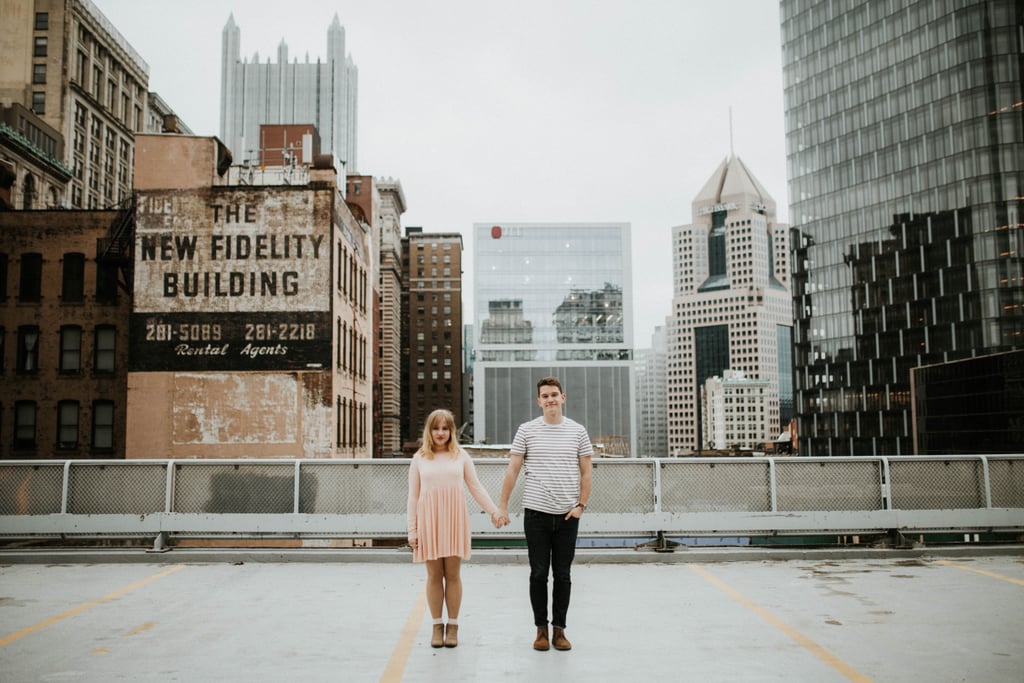 Rooftop Engagement Shoot