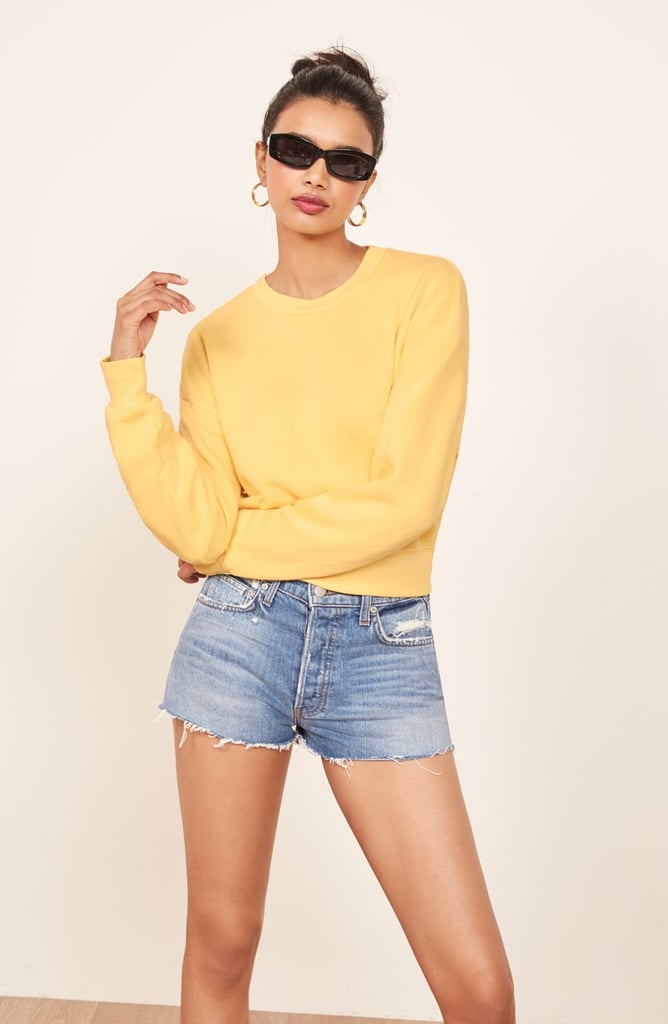 hunter sweatshirt reformation