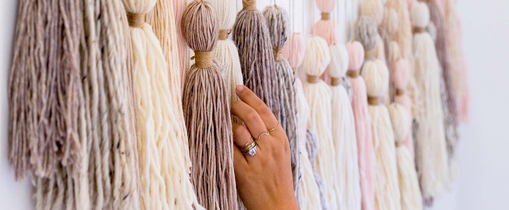 Easy DIY Tassel Wall Hanging