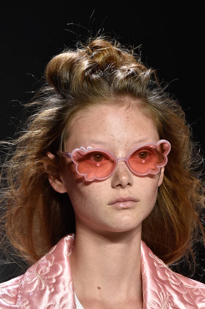 Sunglasses on the Anna Sui Runway at New York Fashion Week