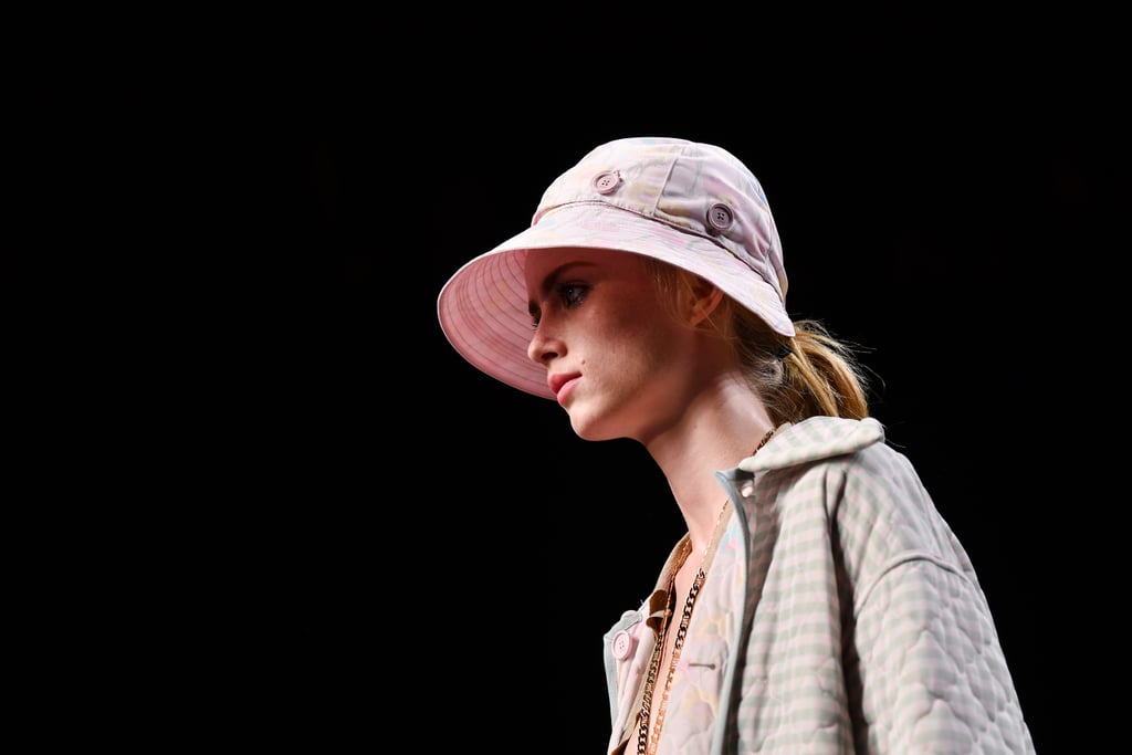 A Hat on the Fendi Runway at Milan Fashion Week