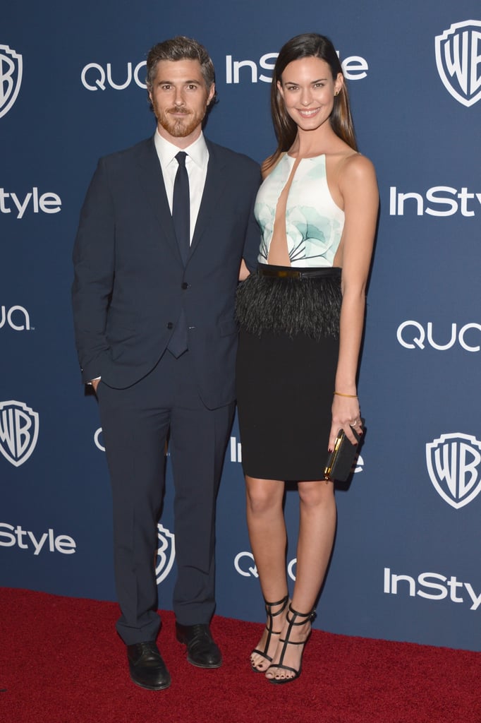 Dave and Odette Annable arrived together for the InStyle party.